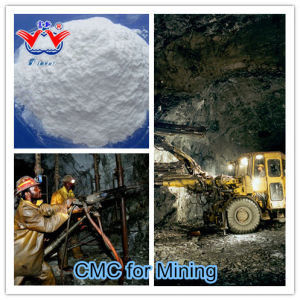 CMC de grado minero Carboximetal de sodio celulosa para aditivo de detergente