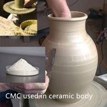 Carboximetilcelulosa de sodio CMC de grado cerámico, número CAS 9004-32-4