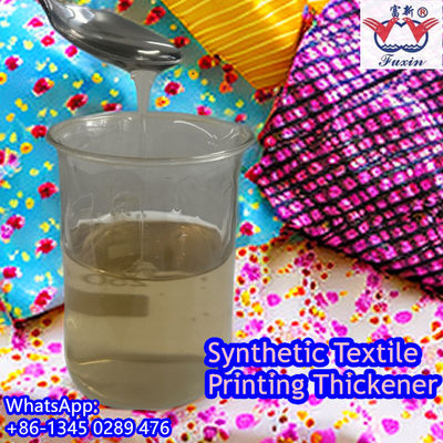 Fabricante de espesantes sintéticos textiles para impresión de pigmentos